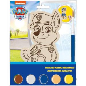 FIGURE IN LEGNO COLORABILI PAW PATROL BACK TO SCHOOL 2025