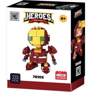 HEROES BRICKS YELLOW SOLDIER