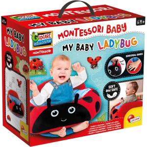 MONTESSORI BABY MY BABY LADYBUG PELUCHE COCCINELLA POLTRONCINA