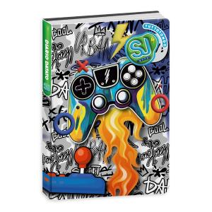 DIARIO AGENDA 10 MESI DATATO SJ GANG CARTOTECNICA WONDROUS BOY VIDEOGAME