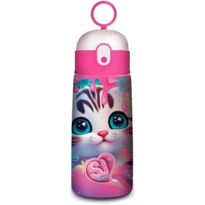 BORRACCIA BOTTIGLIA TERMICA ANIMALI SJ GANG GIRL - CAT&AIR