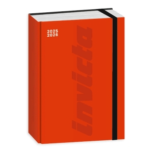 DIARIO AGENDA DATATO 16 MESI INVICTA ROSSO