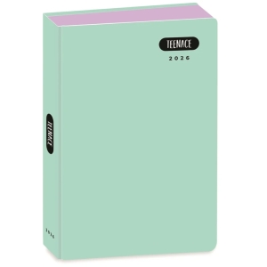 DIARIO TEENACE POCKET 12 MESI PASTELLO VERDEACQUA