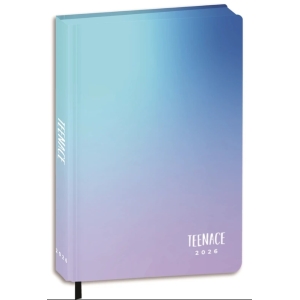 DIARIO TEENACE STANDARD 12 MESI SPECIAL AZZURRO SFUMATO