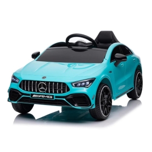 AUTO ELETTRICA MERCEDES CLA45 - 12V AZZURRO TIFFANY CON RADIOCOMANDO