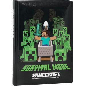 DIARIO 12 MESI STANDARD PIXEL MINECRAFT NERO
