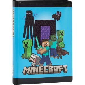 DIARIO 12 MESI STANDARD PIXEL MINECRAFT BLU