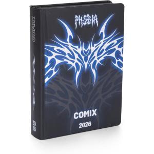 DIARIO AGENDA 16 MESI MEDIUM COMIX EDIZIONE LIMITATA PHOBIA DATATA