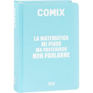 DIARIO AGENDA COMIX 16 MESI MIGNON PLUS AZZURRO CHIARO DATATA