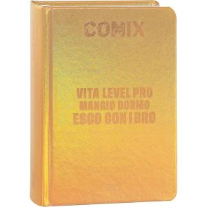 DIARIO AGENDA COMIX 16 MESI MIGNON PLUS GOLD DORATA DATATA