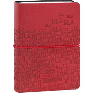 DIARIO AGENDA 16 MESI DAY MINI COMIX U YOURSELF SPECIAL BLA DARK RED ROSSO DATATA