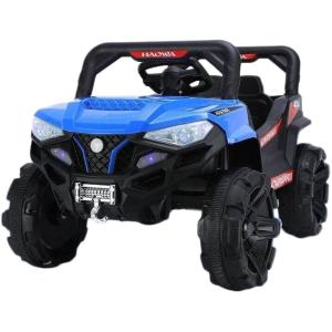 AUTO ELETTRICA FUORISTRADA ROCKY 12V BLU CON RADIOCOMANDO