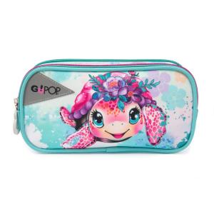 ASTUCCIO 2 ZIP GOPOP TURTLE BLOOM TARTARUGA