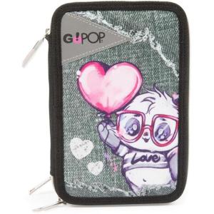ASTUCCIO TRIPLO 3 ZIP GOPOP PANDERFUL PANDA