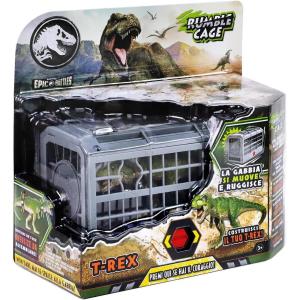 JURASSIC WORLD RUMBLE CAGE - EPIC BATTLES T-REX GABBIA CHE RUGGISCE