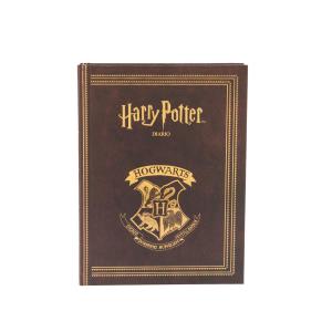 DIARIO TWEEN 10 MESI HARRY POTTER - ROSSO BORDEAUX