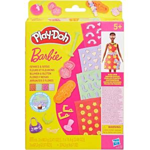 PLAY DOH BARBIE DESIGNER PATTERNS PACKS - FIORI E MOTIVI FLOREALI
