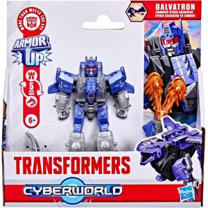 TRANSFORMERS ARMORED CYBER CHANGERS - GALVATRON CYBERWORLD