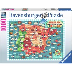 PUZZLE 1000 PZ MAPPA IBERIA - WINES