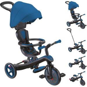 GLOBBER - EXPLORER TRICICLO TRIKE 4IN1 DELUXE PLAY - ROYAL BLUE