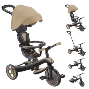 GLOBBER - EXPLORER TRICICLO TRIKE 4IN1 DELUXE PLAY - GIALLO SABBIA SAND