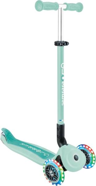 GLOBBER MONOPATTINO EVOLUTIVO GO-UP ACTIVE LIGHTS 360° - VERDE MENTA MINT-DARK MINT