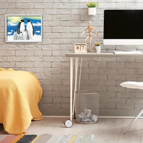 CREART SERIE D - LA FAMIGLIA DI PINGUINI