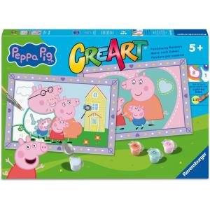CREART SERIE JUNIOR: 2 X PEPPA PIG