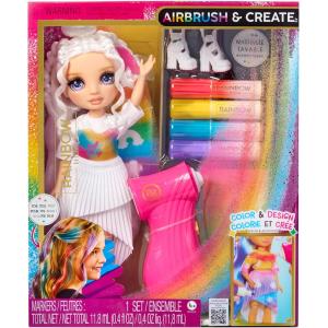 RAINBOW HIGH AIR BRUSH & CREATE FASHION DOLLS - PURPLE EYES