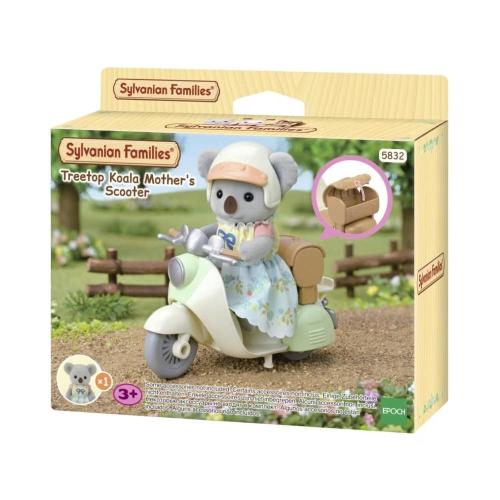 SYLVANIAN FAMILIES - GIRO IN SCOTER CON MAMMA KOALA