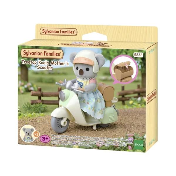 SYLVANIAN FAMILIES - GIRO IN SCOTER CON MAMMA KOALA