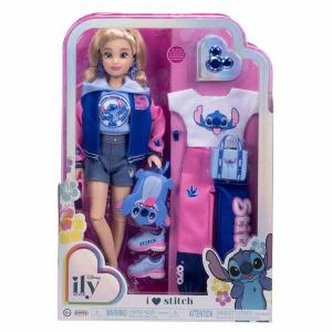 DISNEY ILY FASHION DOLLS - ISPIRATA A STITCH W3 (CON EXTRA FASHION)