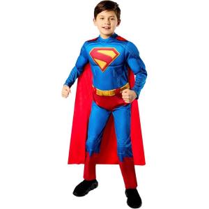 COSTUME DELUXE SUPERMAN TAGLIA 7-8 ANNI