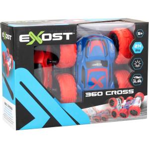 EXOST WILD - AUTO 360 CROSS II CON LUCI - BLU/ROSSA