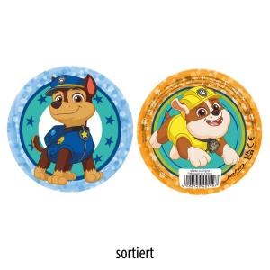 SUNDAY - PALLA GLITTER 10 CM PAW PATROL CON LICENZA UFFICIALE