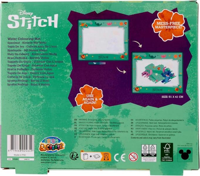 COLOR E CREATE STITCH TAPPETO COLORING AD ACQUA