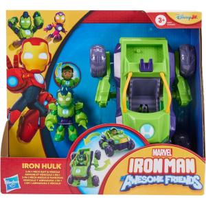 IRON MAN AND HIS AWESOME FRIENDS E I SUOI FANTASTICI AMICI 2IN1 MECH - IRON HULK