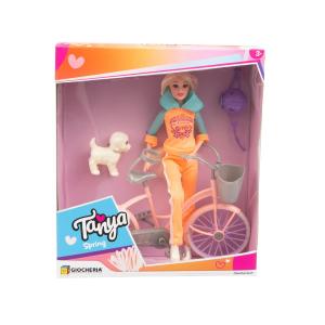 TANYA SPRING GIRO IN BICI