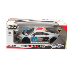 PREZZO PAZZO - FAST WHEELS AUTO AUDI R8 IEFFETTO FUMO N SCALA 1:14