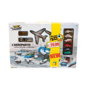PREZZO PAZZO - FAST WHEEL PISTA  PLAYSET AEROPORTO