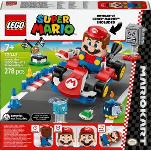 LEGO SUPER MARIO - MARIO KART - LEGO MARIO INTERATTIVO E KART STANDARD