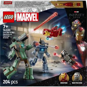 LEGO MARVEL - IRON MAN E WAR MACHINE CONTRO I DRONI DI HAMMER