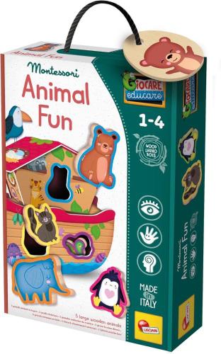 MONTESSORI LEGNO BABY ANIMALS ARCA DI NOE'