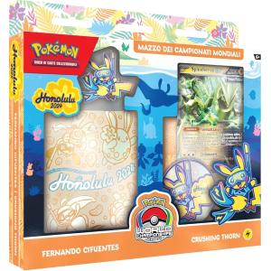 CARTE POKEMON - MAZZO SPECIALE FERNANDO CIFUENTES  "WORLD CHAMPIONSHIP" CAMPIONATO MONDIALE 2024