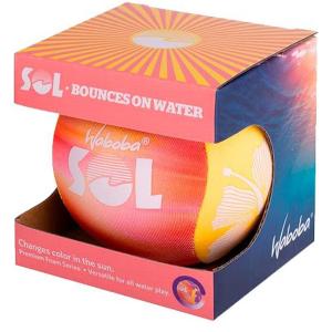 PALLA RIMBALZANTE SUN BOUNCING BALL ON WATER WABOBA 9CM - ASSORTITA 3 MODELLI