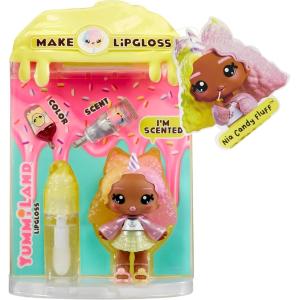 YUMMILAND LIP GLOSS DOLL SERIES 2 + MYSTERY CHASE CORE - NIA CANDY FLUFF - 525448