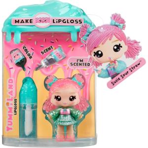 YUMMILAND LIP GLOSS DOLL SERIES 2 + MYSTERY CHASE CORE - SUSIE SOUR STRAW - 525448