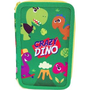 ASTUCCIO 3 ZIP CRAZY DINO
