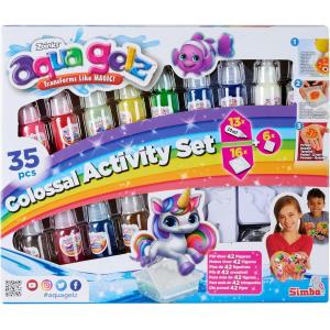 AQUA GELZ COLOSSAL SET - 13 TUBETTI 30ML, 16 STAMPINI, 6X ADDITIVI ACQUA