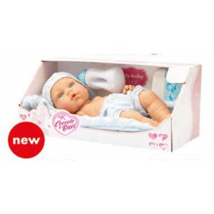 COCCOLE E BACI - BEBÈ CON ACCESSORI E COPERTINA 2 MODELLI